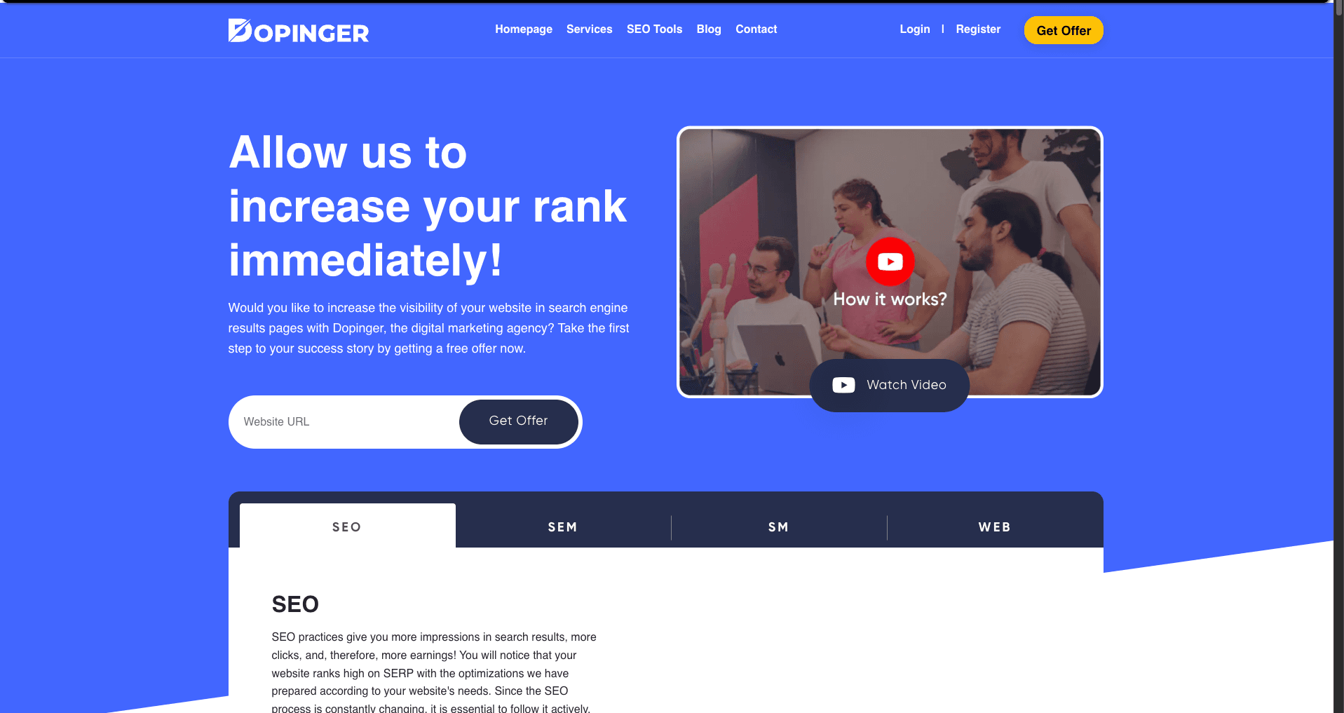 Dopinger CMS - SEO & AI-Powered CMS by Oguzhan Cart